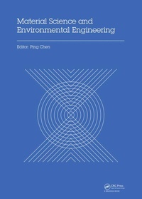 Enlarge image Cover: Material Science and Environmental Engineering - CRC Press