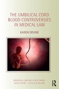 Bild: The Umbilical Cord Blood Controversies in Medical Law - Routledge