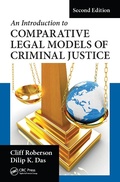 Cover: An Introduction to Comparative Legal Models of Criminal Justice - Routledge
