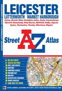 Abbildung von: Leicester A-Z Street Atlas - Geographers' A-Z Map Co Ltd