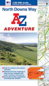 Abbildung von: North Downs Adventure Atlas - Geographers' A-Z Map Co Ltd