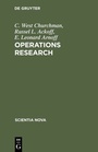 Cover: Operations Research - De Gruyter Oldenbourg