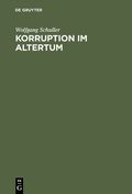 Cover: Korruption im Altertum - De Gruyter Oldenbourg