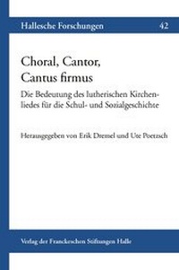 Abbildung von: Choral, Cantor, Cantus firmus - Harrassowitz Verlag