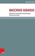 Cover: BACCHIUS IUDAEUS - Vandenhoeck & Ruprecht