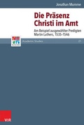 Cover: Die Pr&auml;senz Christi im Amt - Vandenhoeck & Ruprecht