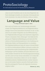 Cover: Language and Value - BoD - Books on Demand