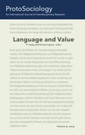 Cover: Language and Value - BoD - Books on Demand