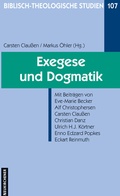 Cover: Exegese und Dogmatik - Vandenhoeck & Ruprecht