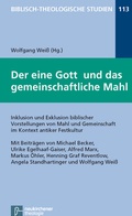 Cover: Der eine Gott und das gemeinschaftliche Mahl - Vandenhoeck & Ruprecht