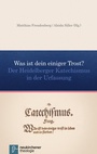 Cover: Was ist dein einiger Trost? - Vandenhoeck & Ruprecht