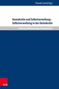 Cover: Demokratie und Selbstverwaltung - Selbstverwaltung in der Demokratie - V&R unipress