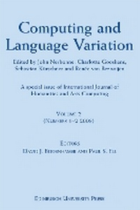 Abbildung von: Computing and Language Variation - Edinburgh University Press