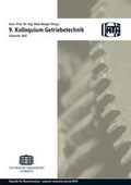 Cover: 9. Kolloquium Getriebetechnik - Universit&auml;tsverlag Chemnitz