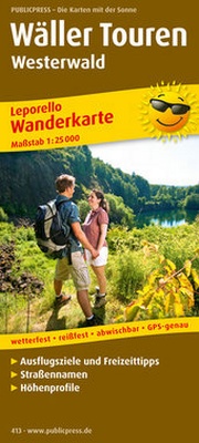 Abbildung von: Wäller Touren Westerwald - Freytag-Berndt und ARTARIA