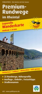 Abbildung von: Premium-Rundwege im Rheintal - Freytag-Berndt und ARTARIA