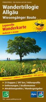 Abbildung von: Wandertrilogie Allgäu - Wiesengänger - Freytag-Berndt und ARTARIA