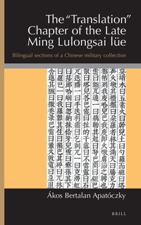 Abbildung von: The Translation Chapter of the Late Ming Lulongsai Luee - Brill