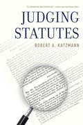 Cover: Judging Statutes - Oxford University Press Inc