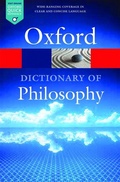 Cover: The Oxford Dictionary of Philosophy - Oxford University Press
