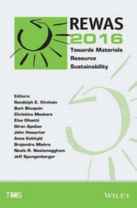 Enlarge image Cover: REWAS 2016 - Wiley-TMS