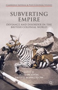 Cover: Subverting Empire - Palgrave Macmillan