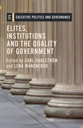 Cover: Elites, Institutions and the Quality of Government - Palgrave Macmillan