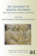 Cover: The Legitimacy of Medical Treatment - Routledge