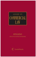 Cover: Goode on Commercial Law - Butterworths Law