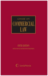 Enlarge image Cover: Goode on Commercial Law - Butterworths Law