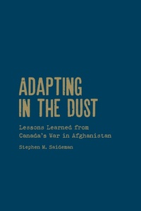 Enlarge image Cover: Adapting in the Dust - University of Toronto Press