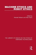 Cover: Machine Ethics and Robot Ethics - Routledge