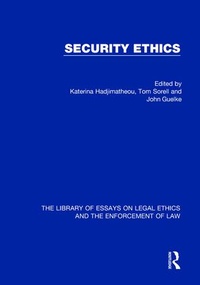 Enlarge image Cover: Security Ethics - Routledge