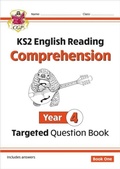 Cover: KS2 English Year 4 Reading Comprehension Targeted Question Book - Book 1 (with Answers) - Coordination Group Publications Ltd (CGP)