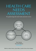 Cover: Health Care Needs Assessment, First Series, Volume 2, Second Edition - Radcliffe Publishing Ltd