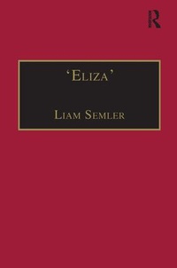 Enlarge image Cover: 'Eliza' - Routledge