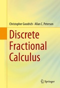 Bild: Discrete Fractional Calculus - Springer