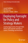 Cover: Deploying Foresight for Policy and Strategy Makers - Springer