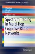 Cover: Spectrum Trading in Multi-Hop Cognitive Radio Networks - Springer