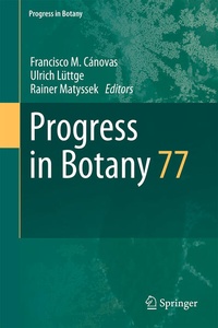 Enlarge image Cover: Progress in Botany 77 - Springer