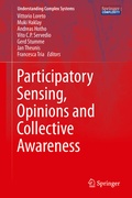 Cover: Participatory Sensing, Opinions and Collective Awareness - Springer