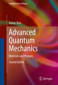 Enlarge image Cover: Advanced Quantum Mechanics - Springer