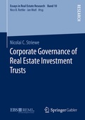 Cover: Corporate Governance of Real Estate Investment Trusts - Springer Gabler