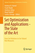 Cover: Set Optimization and Applications - The State of the Art - Springer