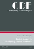 Cover: Ethical Debates in Contemporary Theatre and Drama - WVT Wissenschaftlicher Verlag Trier