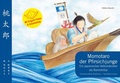 Cover: Japanisches Kamishibai-Format: Momotaro der Pfirsichjunge - Ein japanisches Volksm&auml;rchen als Kamishibai [Japanisches Originalformat 38,0 x 26,3 cm / Gro&szlig;druck] - Edition Bracklo