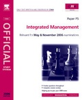 Cover: CIMA Study Systems 2006: Integrated Management - CIMA Publishing