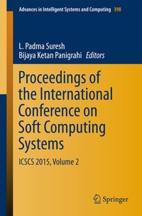 Enlarge image Cover: Proceedings of the International Conference on Soft Computing Systems - Springer
