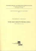 Cover: New Documents from Lydia - Verlag der &ouml;sterreichischen Akademie der Wissenschaften