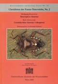 Cover: Checklisten der Fauna &Ouml;sterreichs, Nr. 2 - Heteroptera (Insecta) Cerambycidae (Insecta: Coleoptera) - Verlag der &ouml;sterreichischen Akademie der Wissenschaften